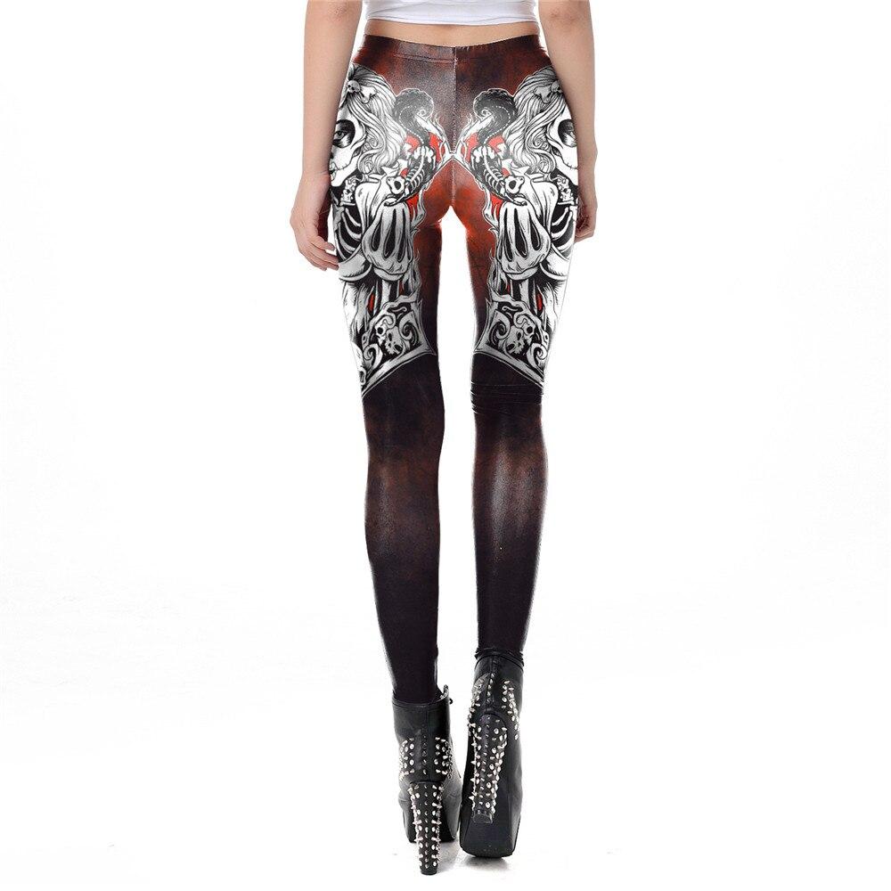 dark skull leggings day of the dead