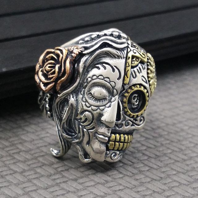 Day Of The Dead Skull Ring | Skull Action