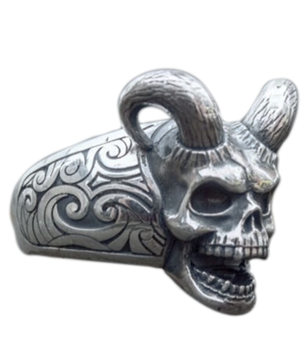 Devil Face Ring