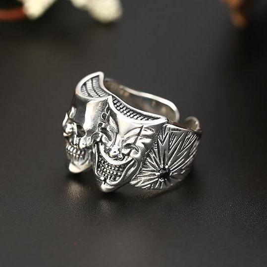 Double Face Ring | Skull Action