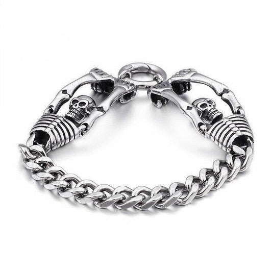 Double Skull Bracelet