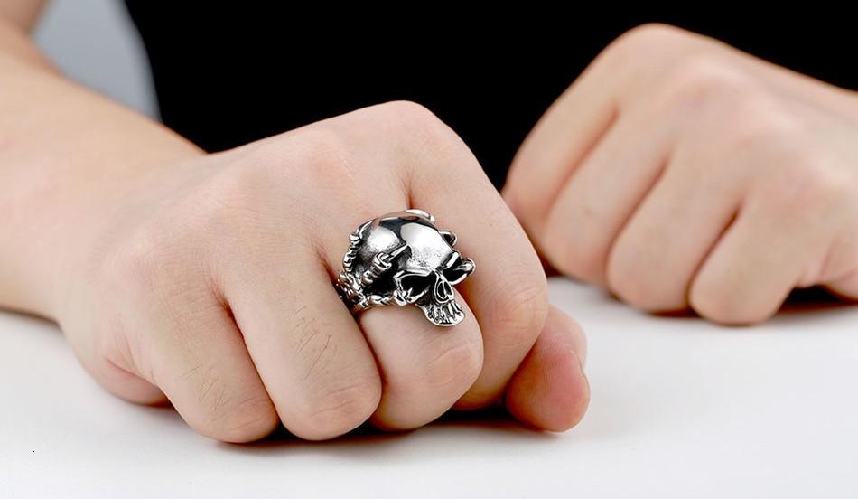 Dragon Skull Ring | Skull Action