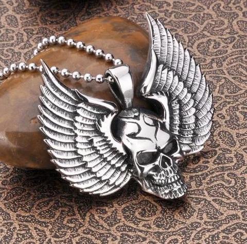 Eagle Wings Necklace | Skull Action