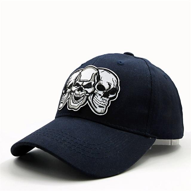 Embroidered Skull Cap | Skull Action