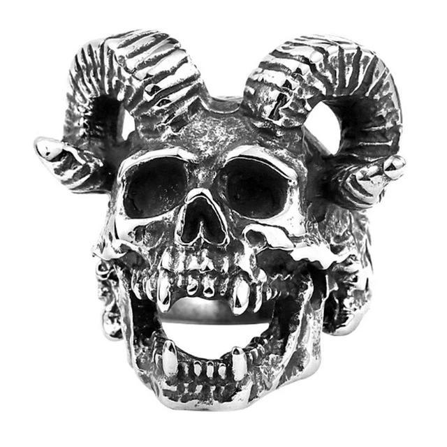 Evil Rings Biker Jewelry | Skull Action