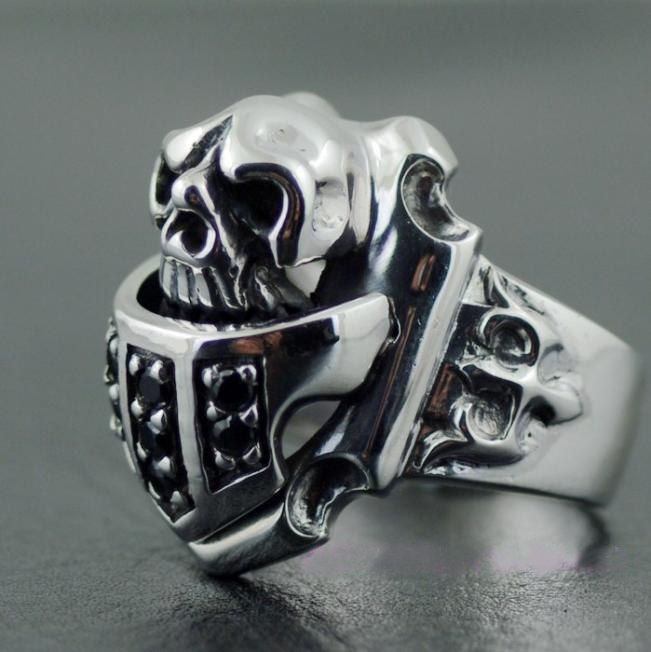 Expensive Silver Rings Skull Action