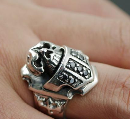 Expensive Silver Rings | Skull Action
