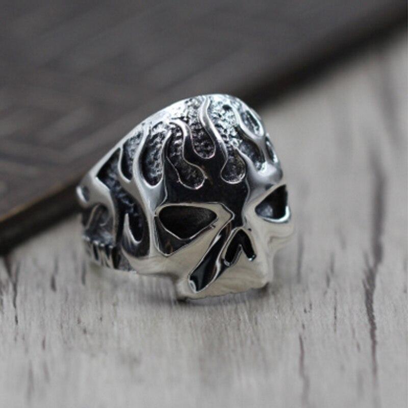 Fire Skull Ring | Skull Action