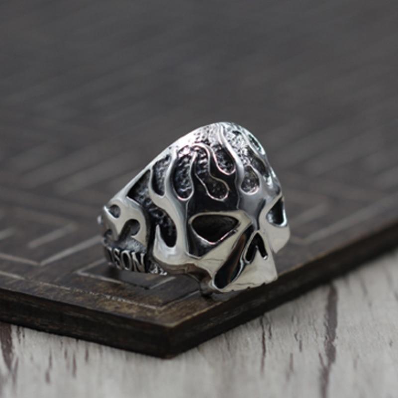 Fire Skull Ring | Skull Action