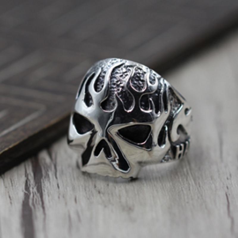 Fire Skull Ring | Skull Action