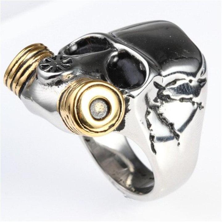 Gas Mask Ring | Skull Action