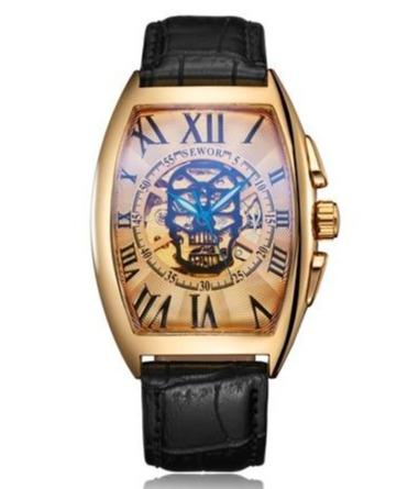 Golden Skull Watch