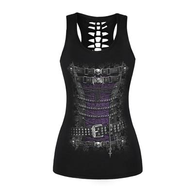 Gothic Bustier Tank Top