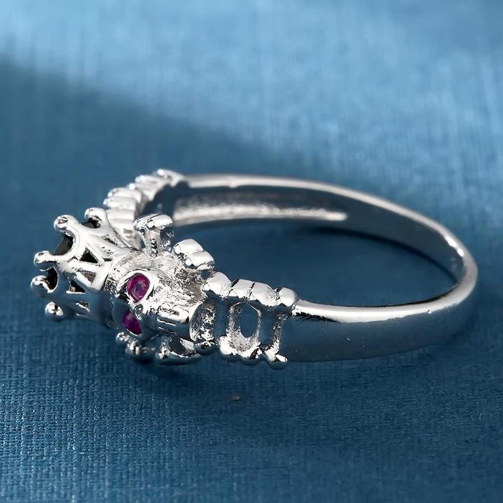 Gothic Crown Ring | Skull Action