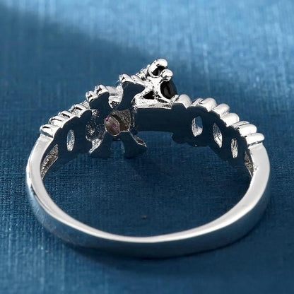Gothic Crown Ring | Skull Action