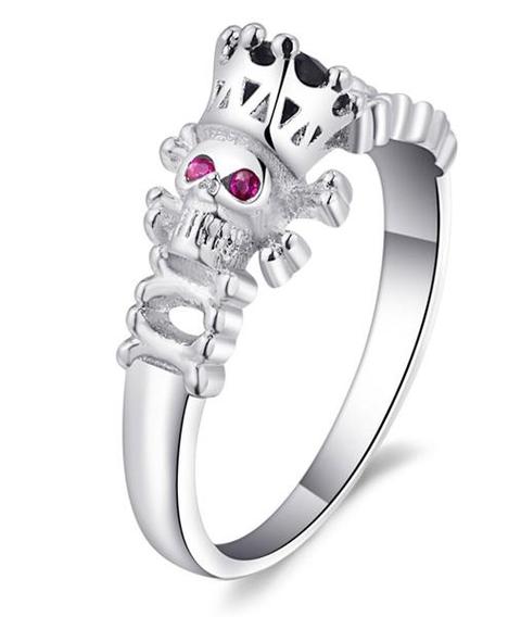 gothic crown ring
