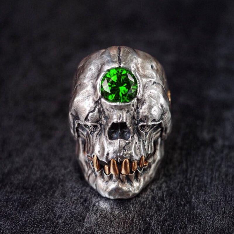 Gothic Eye Ring | Skull Action