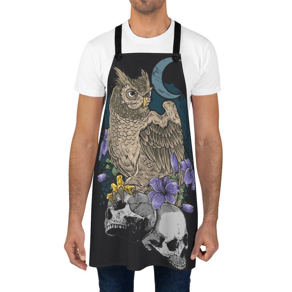 gothic-kitchen-apron-skull