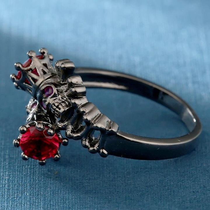 Gothic Skull Engagement Rings | Skull Action