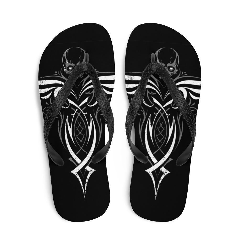 gothic-skull-wedge-flip-flops