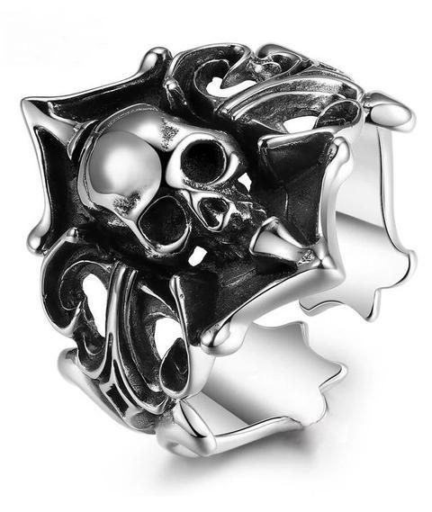 gothic sterling silver ring