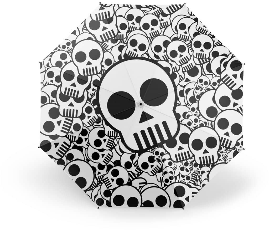 Gothic Umbrella | Skull Action