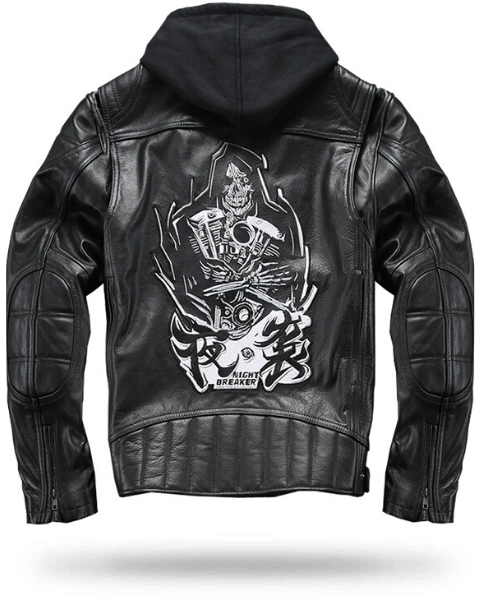 Grim Reaper Leather Jacket
