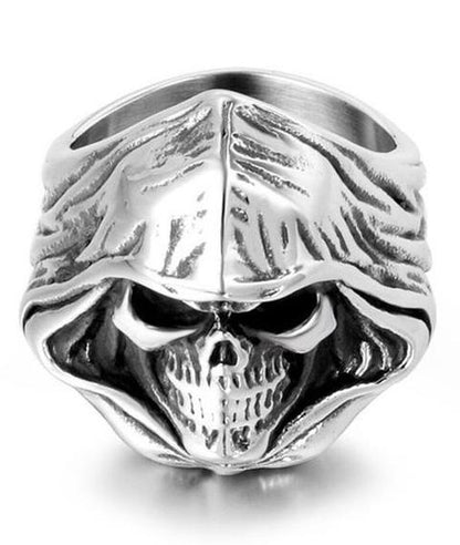 grim reaper skull ring
