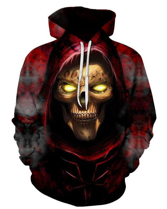 grim reaper style hoodie
