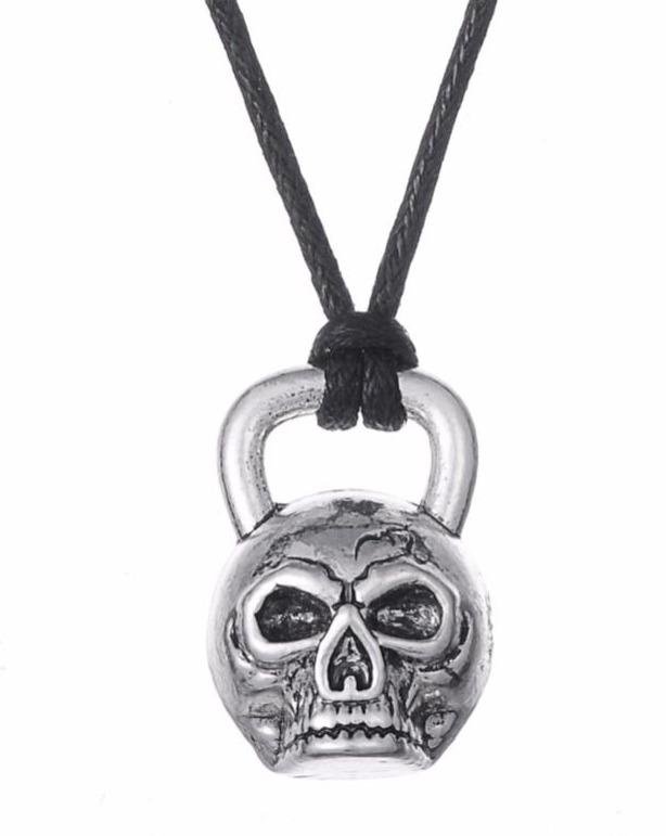 Gym Skull Necklace