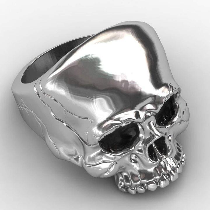 Half Jaw Skull Ring | Skull Action