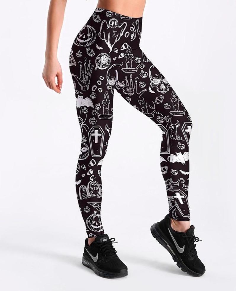 Halloween Skull Leggings