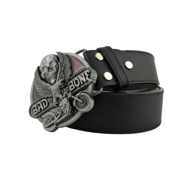 Harley Davidson Skull Belt Buckle | Skull Action