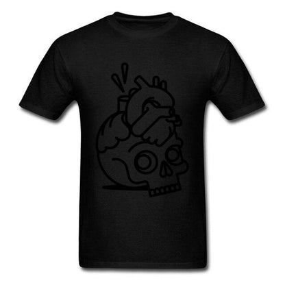 Heart Skull T-Shirt | Skull Action