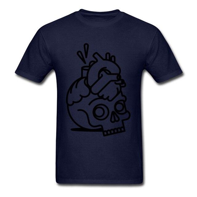 Heart Skull T-Shirt | Skull Action