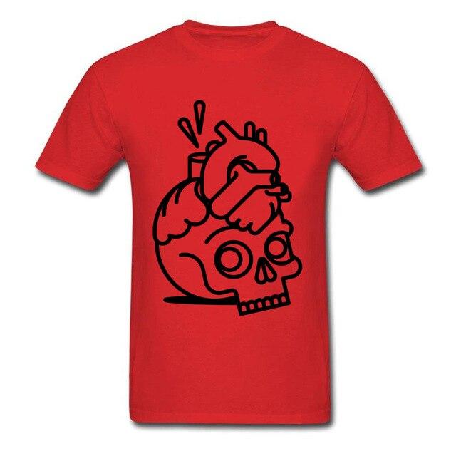 Heart Skull T-Shirt | Skull Action