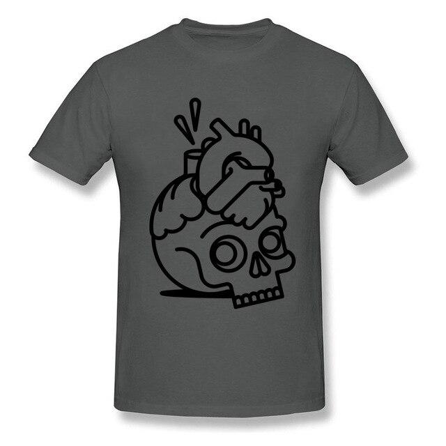 Heart Skull T-Shirt | Skull Action