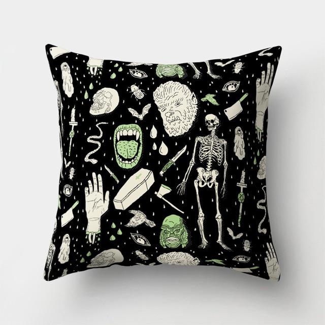 Horror Skull Pillow