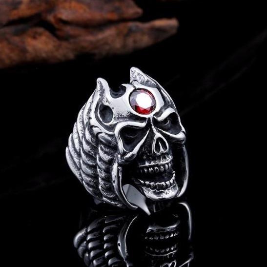 Huge Skull Ring | Skull Action