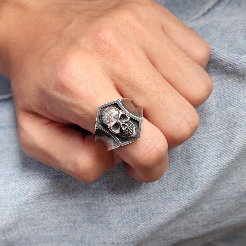 Iced Out Skull Ring | Skull Action