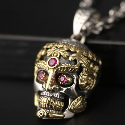 Inca Gold Necklace | Skull Action