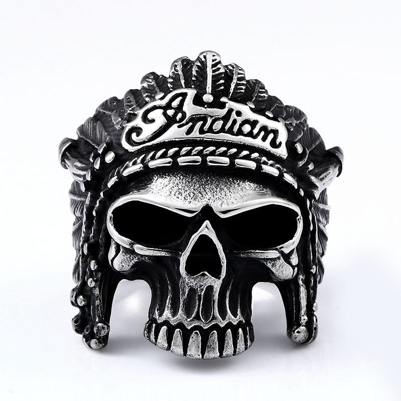 Indian Head Skull Ring | Skull Action