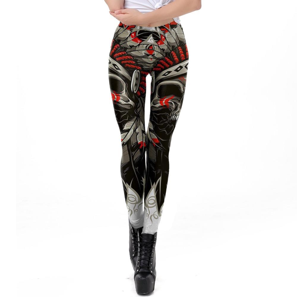 Indian Leggings | Skull Action