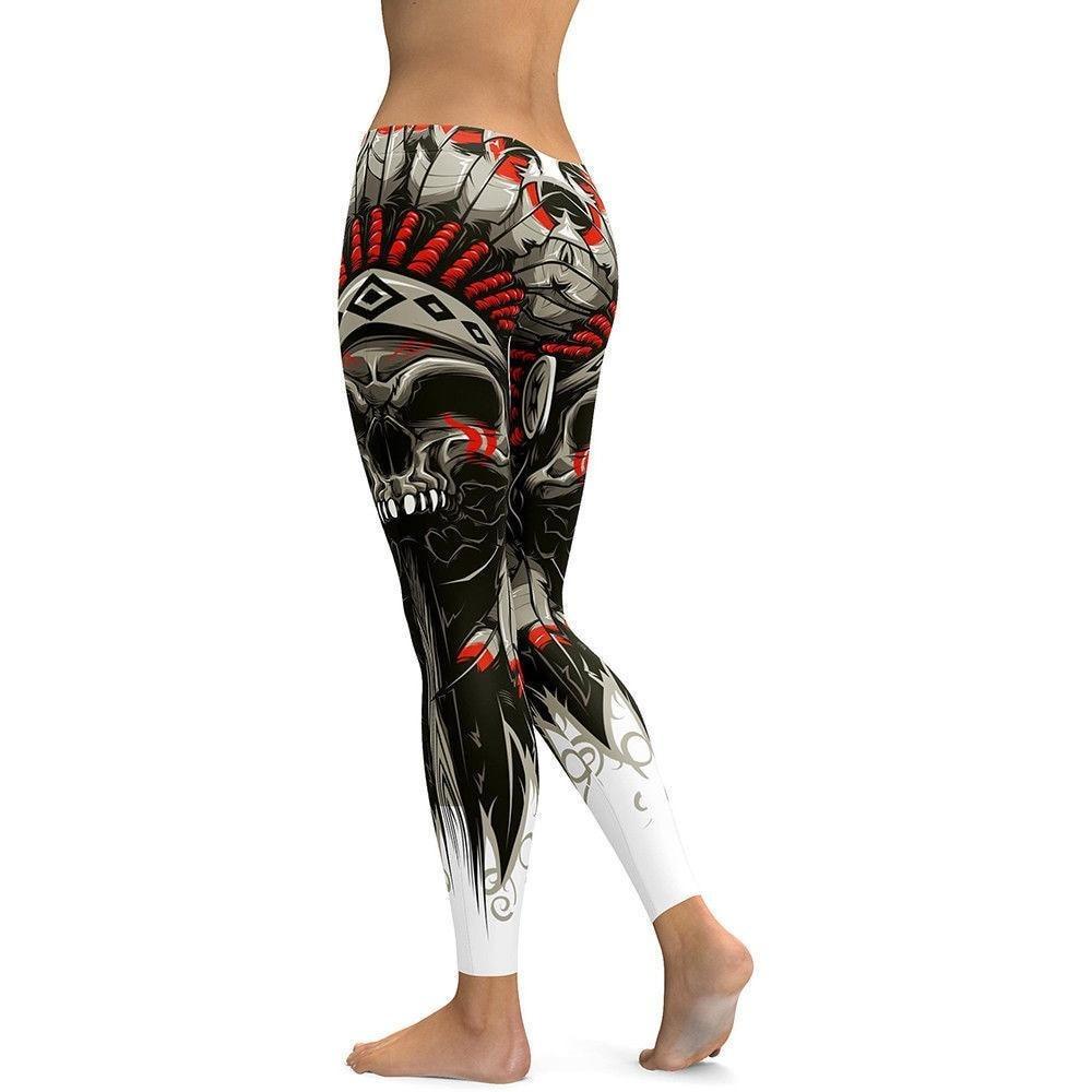 Indian Leggings | Skull Action