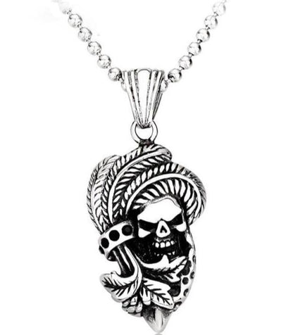 Indian Skull Necklace