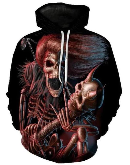 iron maiden hooded sweatshirt