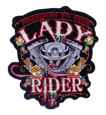 Lady Rider Patch