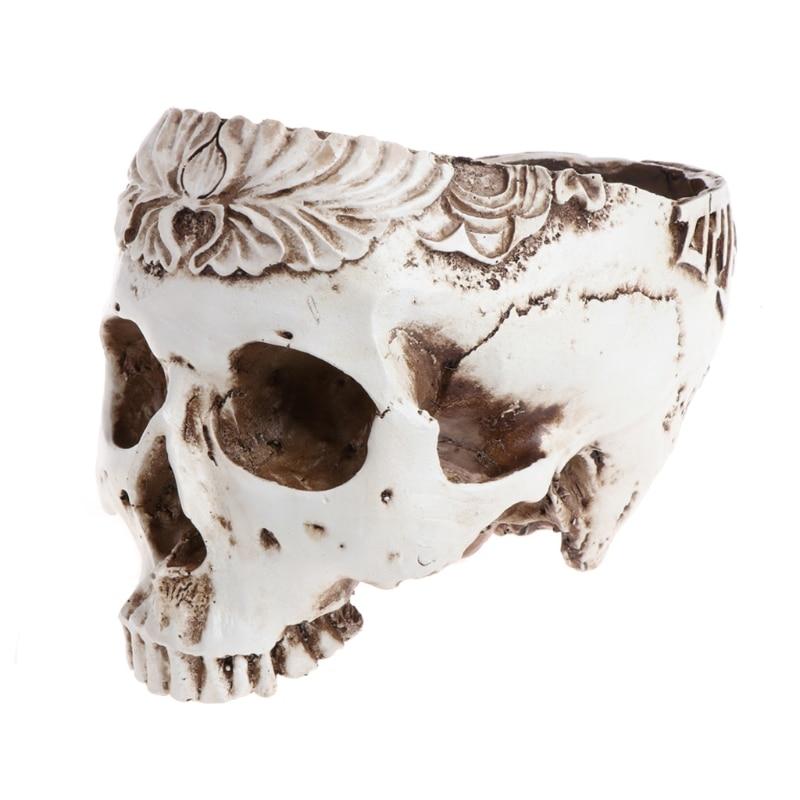 Large Skull Flower Pot | Skull Action