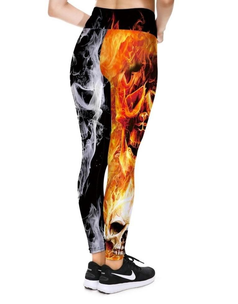 Leggings With Flames On Them