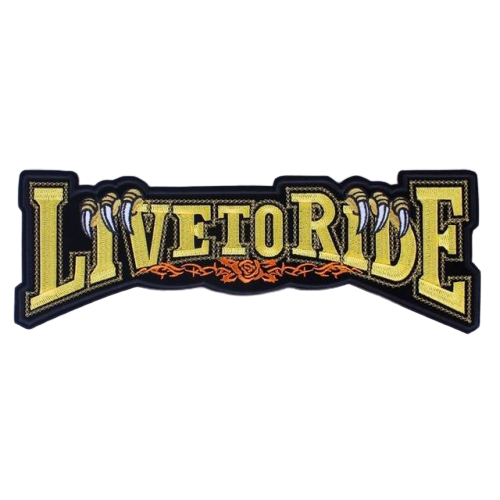 Live To Ride Patch